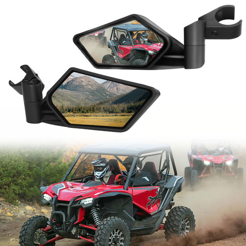 Adjustable Folding Rear View Side Mirrors for 2019-2025 Honda Talon 1000