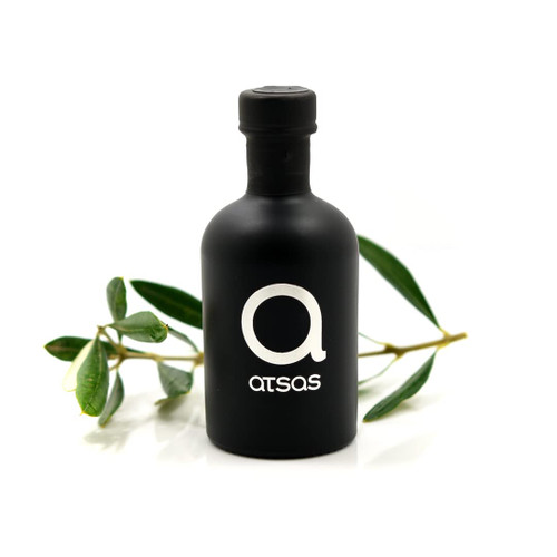 Atsas Extra Virgin Organic Olive Oil - Rich in Polyphenols - Cyprus Cold Pressed Evoo - Multiple Health Award Winner - 2023 New Harvest -100ml