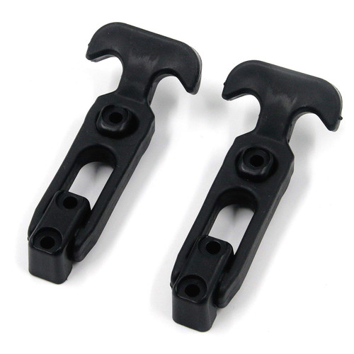 T Tulead 2PCS Boat Hatch Latches Rubber T Handle Draw Latch 4.3" x 2"