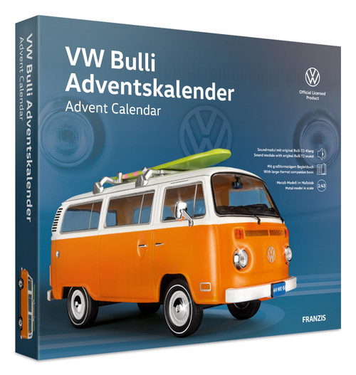 Advent Calendar VW Bulli, Model Kit with Sound Module: VW Bulli Advent Calendar Advent Calendar VW Bulli, Model Kit with Sound Module: VW Bulli Advent Calendar