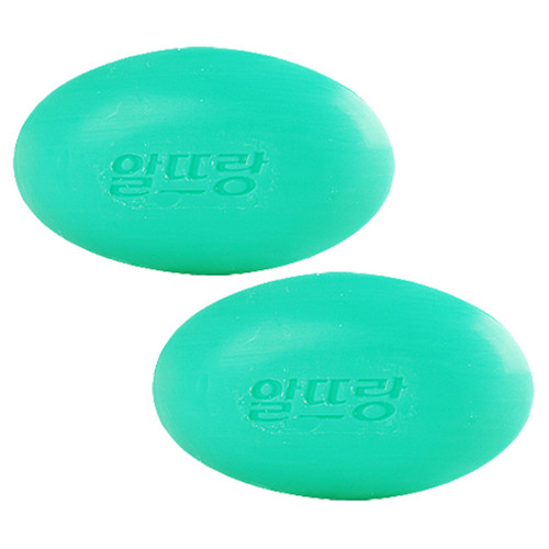 알뜨랑 세면비누 그린, 130g, 10개입/Altrang Face Soap Green, 130g, 10 packs