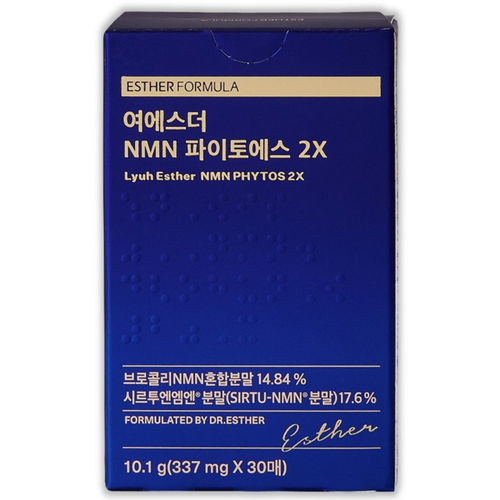 에스더포뮬러 여에스더 NMN 파이토에스 2X 1박스 (30매), 1개, 30회분/Esther Formula Yeo Esther NMN Phyto-S 2X 1 box (30 sheets), 1 unit, 30 servings