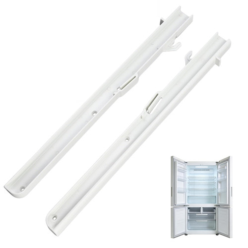 1 Pair for Subzero Ice Bucket Slides Replacement Kit - Left 7014649 & Right 7014661, Compatible with Subzero Ice Makers 532 561 632 632-2 642-3 661-2, Secures Ice Tray Holders