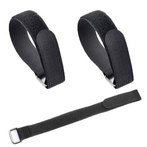 RV Awning Arm Safety Strap, Fixed Awning Straps, Black, 1" x 13.8"