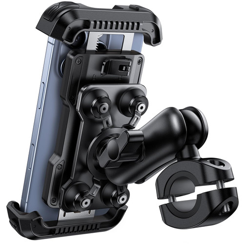 Lamicall Motorcycle Phone Mount Holder with Dual Vibration Dampener