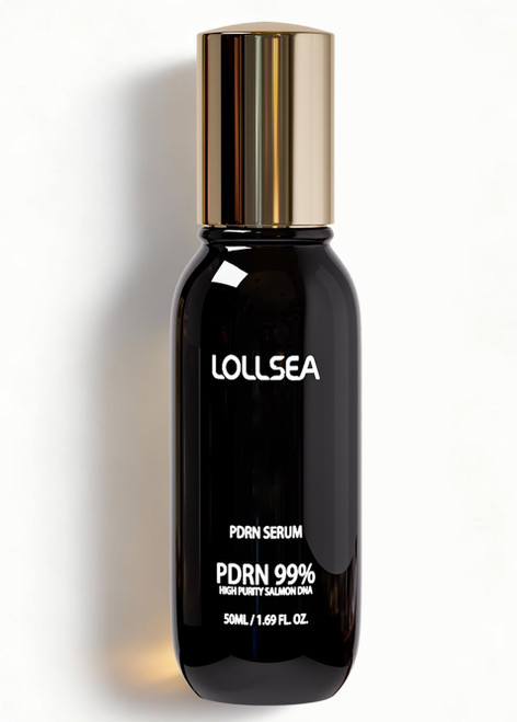Lollsea PDRN Serum, Anti-Aging Salmon DNA Ceramide NP Glow Serum 1.69 fl.oz