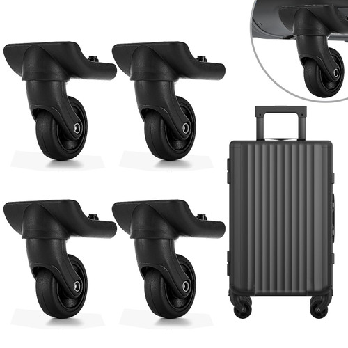 ziyue 5 Pack Luggage Wheels Replacement Suitcase Caster Wheel Repair
