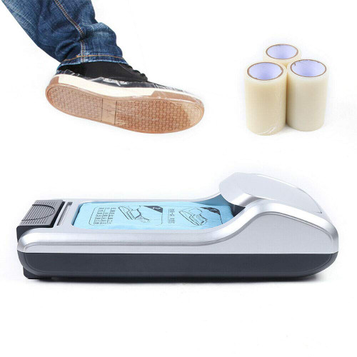 Shoe Cover Machine, + 900 Pairs ABS Plastic Shoe Film, GDAE10 Automatic Disposable Shoe Covers Dispenser Shoe Mould Machine Home Office Shoe Cover Machine, + 900 Pairs ABS Plastic Shoe Film, GDAE10 Automatic Disposable Shoe Covers Dispenser Shoe Mould Machine Home Office