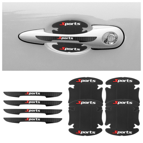 8PCS Car Door Protector,Sports Car Door Handle Protector,Sports Car Door Handle Scratch Protector,Universal CCar Door Edge Protector Fit Most Cars,SUVs,Trucks