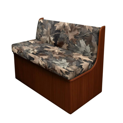 SUITOSELFY Forest Camo RV Seat Covers Dinette Booth Cushions Stretch Camper Cushion Covers 2 Cushion Couch Cover for RV Sofa Breathable Washable RV Bench Seat Covers for Travel Trailer Couch