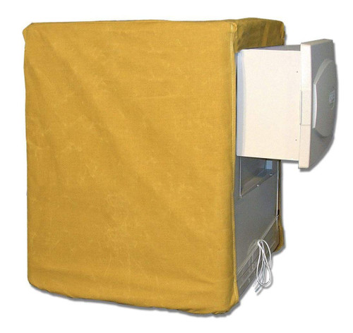 Brian's Canvas Products 28"W x 28"D x 34"H Heavy Duty Canvas Evaporative Cooler Side Discharge Cover (Beige, Water Resistant)