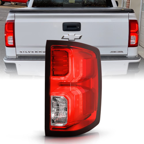 KEEKPO - For 2016-2018 Chevy Silverado 1500 High Country|LTZ Factory LED Type Tail Light Brake Lamp Right Passenger Side