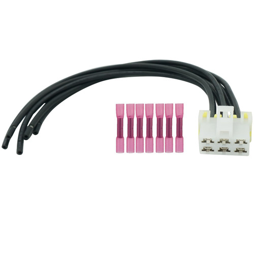 12AWG Manual Heater AC HVAC Control Replacement Wire Pigtail for Subaru Impreza 2012-2017 Subaru Crosstrek 2013-2017 Subaru Forester 2014-2017 WRX 2015-2017 Blower Motor Wire Pigtail 655-58785 12GA