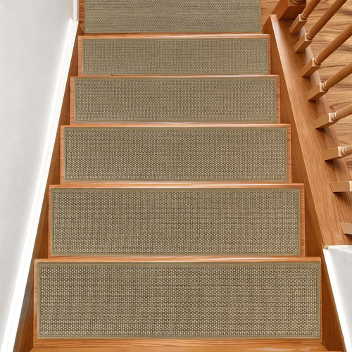 SMILOOL 10 x 36 Extra Wide Stair Treads for Wooden Steps Non-Slip Indoor