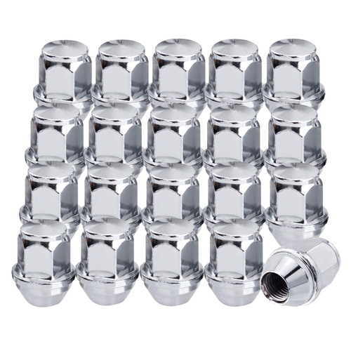 20 Pcs M14x1.5 Lug Nuts One-Piece Chrome OEM Factory Style Lug Nuts