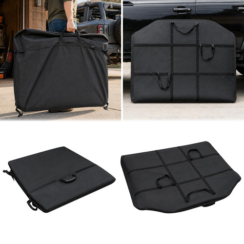 Front & Rear Freedom Panel Hard Top Storage Bag Set with Handle Compatible with 2021 2022 2023 2024 2025 2026 Ford Bronco 4 Door, Heavy Duty 600D Oxford Fabric, Portable Freedom Panel Storage Bag