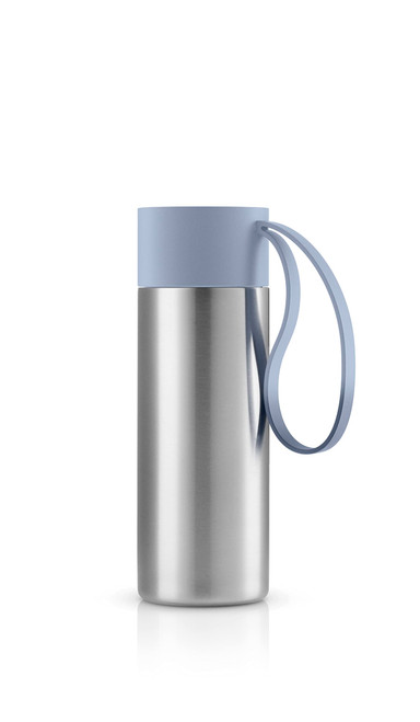 Eva Solo | To Go Cup 12oz | Double walled thermo cup with vacuum | Danish Design, Functionality & Quality | Blue sky