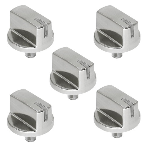 AEZ73293801 Burner Control Dial Stove Knobs Replacement for LG Range Stove Gas Cooktop LCG3011ST, LCG3691ST, LCG3091ST, HG7522JR, LCG3611ST Range Replacement Knobs/Oven Gas Stove Knob (5pcs)