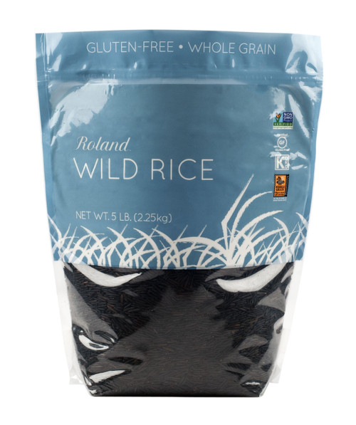 Roland Wild Rice, 5-Pound Bag