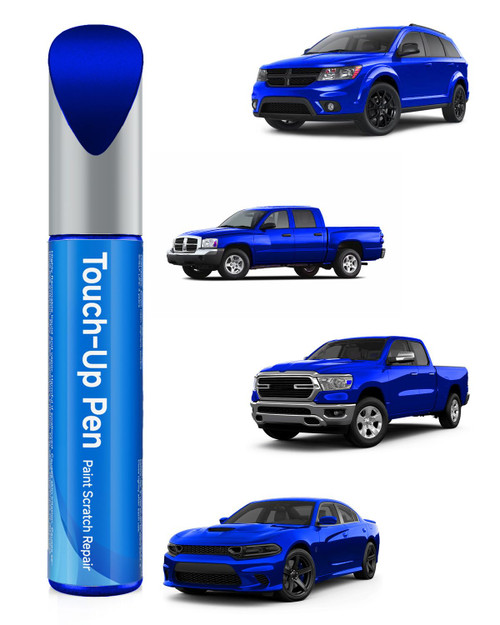 Indigo Blue PBM Car Touch Up Paint Compatible with Dodge – Scratch Repair Kit, Exact OEM Color Match, Scratch & Rust Repair, Car, Truck & SUV Paint Fix