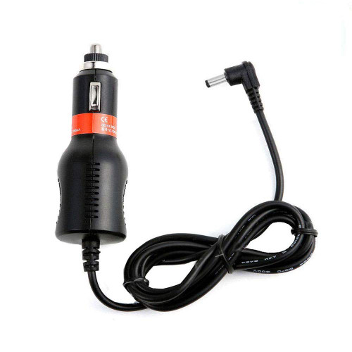 Car Auto Adapter for ICOM IC-A25N IC-A25C IC-A25NE IC-A25CE Transceiver Power Supply Charger Cord Cable, 6 Feet, with LED Indicator