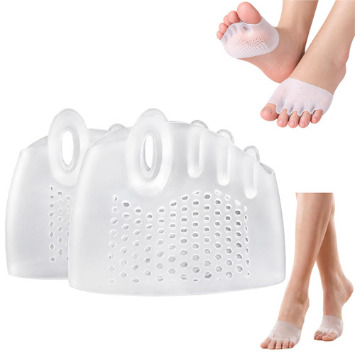 Alignura 3 in 1 Pro Toe Straighteners, Silicone Toe Separators, Transparent