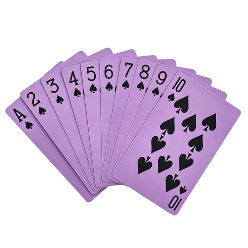 BKBNSJ 2 Decks Purple Playing Cards Purple Deck of Cards