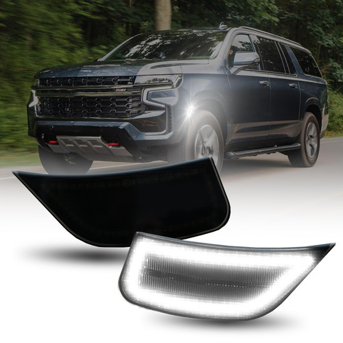AUTOONE Side Marker Lights for 2021-2024 Yukon Tahoe Escalade Suburban