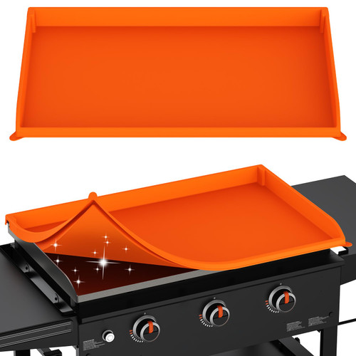 rumlick 28" XL Silicone Griddle Cover for Blackstone - Full Grill Top Mat