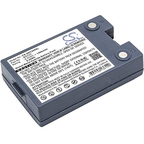 BORNMIO Replacement Battery for Sokkia Set 5A Total Stations BDC25A BDC25B BDC25M (1400mAh)