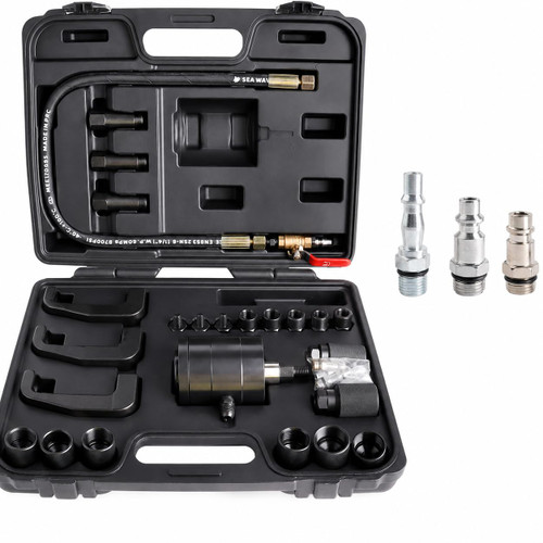 26Pc Pneumatic Injector Puller, Diesel Fuel Injector Removal Tool, Duramax
