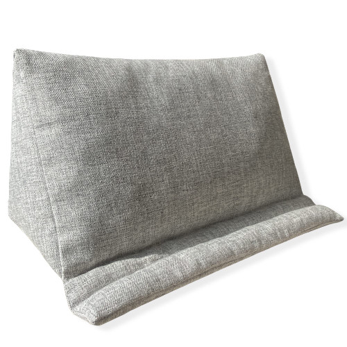 Book Holder for Reading in Bed, Pillow Stand Laying Down for Lap Tablet Reader Accessories Gifts for Book Lovers E-Readers, Universal Fit for Desk Office/Kitchen/Bedside, Light Grey Book Holder for Reading in Bed, Pillow Stand Laying Down for Lap Tablet Reader Accessories Gifts for Book Lovers E-Readers, Universal Fit for Desk Office/Kitchen/Bedside, Light Grey