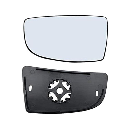 Fanchants BK3Z17K707A BK3Z-17K707-A Lower Mirror Glass with Backing Plate Replacement for Ford Transit 2016 Transit 250 Fits 2015-2023 T150 T250 T350 (Passenger Side Right)