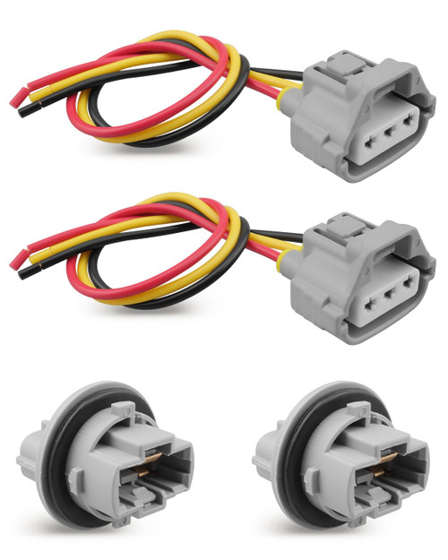 Front Turn Signal Light Socket & Plug Harness 9007560060 Fit for Toyota