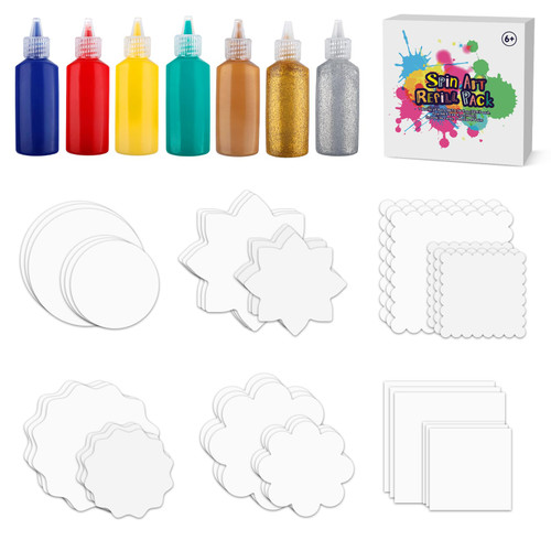 Spin & Paint Refill Pack is for Arts & Crafts Painting Spinner Toys