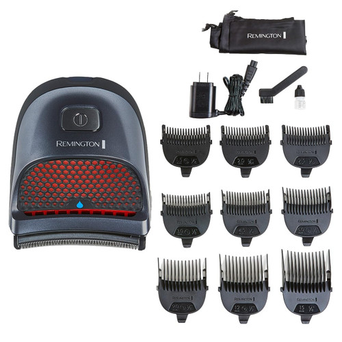 Remington Shortcut Pro Self-Haircut Trimmer Kit, Waterproof Cordless Electric Razor for Head, Beard, and Body, Curved Blades and 9 Trimmer Lengths, Head Shaver, 5-Minute Quick-Charge, 14-Piece Set Remington Shortcut Pro Self-Haircut Trimmer Kit, Waterproof Cordless Electric Razor for Head, Beard, and Body, Curved Blades and 9 Trimmer Lengths, Head Shaver, 5-Minute Quick-Charge, 14-Piece Set