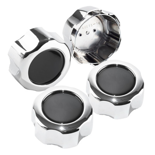 GTownWorks 4PC Wheel Center Cap for Nissan Pathfinder Xterra Frontier 15" Wheel Center Hubcap Center Cover Replacement PN: 40315-89P15 40315-7Z100,Chrome
