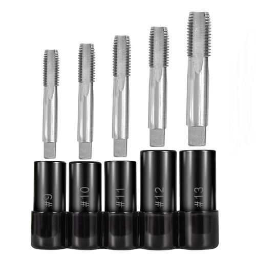 71670 Tap Socket Set 5 Pcs, 1/2" Drive for 5/8"-1" Taps