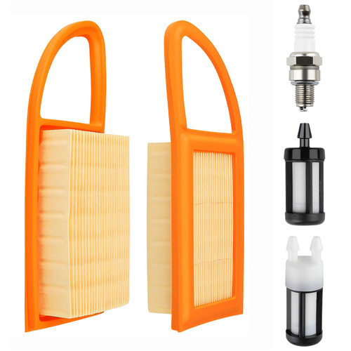 HUSWELL BR600 Air Filter Tune Up Kit for Stihl BR550 BR700 BR500 Blower Parts Spark Plug Fuel Filter Replace 4282 141 0300