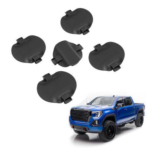 JMTAAT 5th Wheel Mount Cover and Trailer Hitch Compatible with 20-24 Sierra