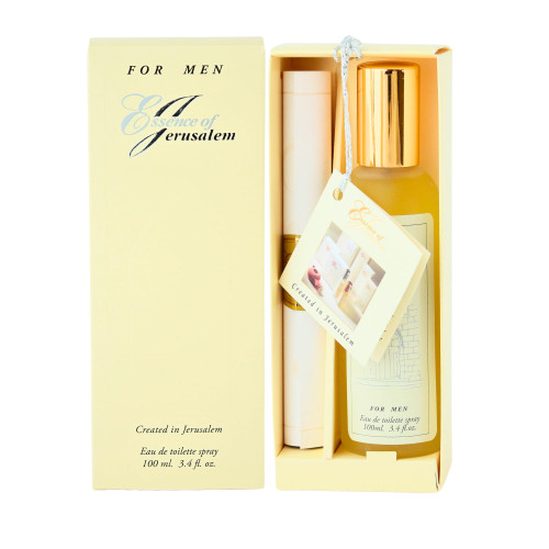 Ein Gedi Essence Of Jerusalem Eau De Toilette Spray, Cologone For Men 100ml (3.4 Fl. Oz) Perfumed With Myrrh, Frankincense And Fragrances From The Bible. (100ml, Eau De Toilette Spray)