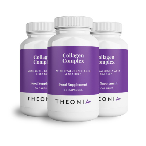 Theonia Collagen Complex Hyaluronic Acid & Sea Kelp Vitamin E, C, Biotin