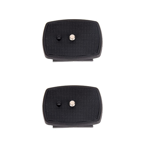 CAMBOFOTO 2-Pack Quick Release Plates with 1/4-Inch Camera Screw