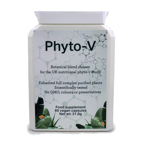 Phyto-V is an Unique Botanical Blend which was evaluated in the National UK Study