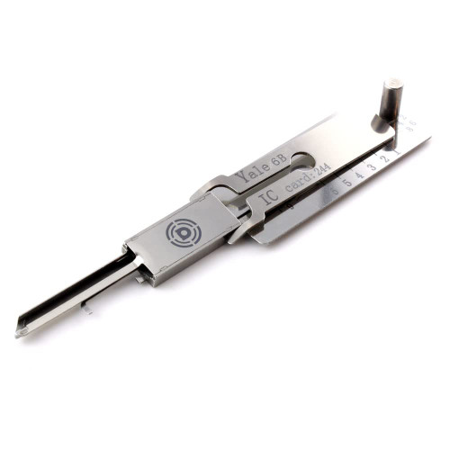 Dangerfield LiShi-Style Lock Pick + Decoder for 5 + 6 Pin Yale (Eurolock)