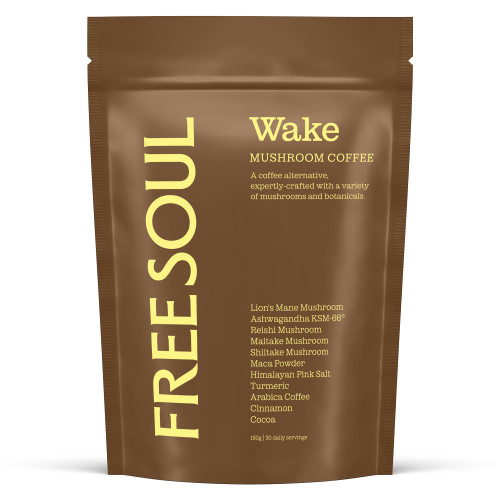 Free Soul Wake Mushroom Coffee with Lion's Mane & KSM-66 Ashwagandha