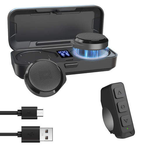 OBEST Motorcycle Bluetooth Headset 5.3 Noise Reduction Hands-Free
