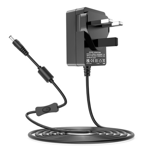 for Yamaha Keyboard Power Supply 12V 2A Power Adapter with Switch