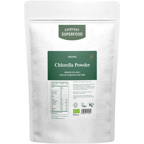 Everyday Superfood Organic Chlorella Powder | Broken Cell Wall