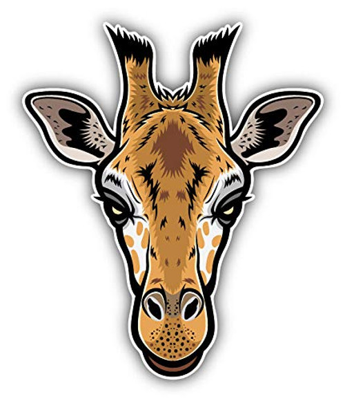 JJH Inc Magnet Giraffe Head Flexible Vinyl Magnet Waterproof Car Magnetic Bumper Sticker 5" JJH Inc Magnet Giraffe Head Flexible Vinyl Magnet Waterproof Car Magnetic Bumper Sticker 5"